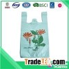 Loose Packed Supermarket T-Shirt Shopping Bags Or Plastic Printed HDPE Vest Carrier Bag