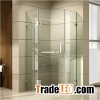 Bathroom Australian Standard 6mm 8mm 10mm Frameless Tempered Glass Bath 3 Door Slidng Folding Curved