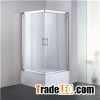 Small Square Framed Shower Cabins With Shower Tray