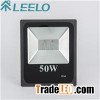 Energy Saving 50w COB Led Outdoor Flood Light Aluminum Alloy Lamp Black Shell
