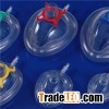 Latex Free Medical Emergency Sterile CPR PVC Transparent Mask With Inlet Port Foldable