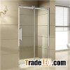 Bathroom 6mm 8mm 10mm Tempered Glass Standard Fixed Aluminum Alloy Frame One Piece Shower Bath Scree