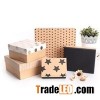 Handmade Luxury Gold Foil Stamped Wedding Dress Packaging Box Custom Cheap Long Cardboard Jewellery