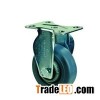Light Duty Industrial Mute Alumnium Core Elastic Rubber Caster Serial NO.J23