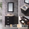 Small Solid Wood Wooden Bathroom Furniture Vanity Cabinet