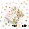 Custom Waterproof Transparent Self Adhesive Printing Sticker Printing Label Die Cut Sticker Clear Vi