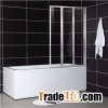 Easy Clean Glass Folding Shower Door for Bathtub