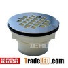 Economic Solvent Weld Shower Drain With Stainless Steel Cover
