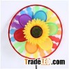 Cloth Spinning Disc Six Colors Sunflower Children Outdoor Yard Wedding And Festival Party Decoration