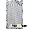 Titanium Material Heat Exchanger Plate Replacement M10 M20 M15 M30 Alfa Laval Plate
