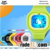 Supply Colorful OEM Silicone Strap LED Women Watches in China