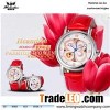 5 ATM Waterproof Stainless Steel Automatic Mechanical Women Watches with Different Strap