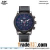 10 ATM Waterproof Titanium Chronograph Quartz Men Watches with Different Strap