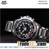 3 ATM Waterproof Tungsten Steel Chronograph Quartz Men Watches with Different Strap