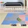 EVA / PE Environmental Soft Suede Fabric Rug Mat For Bedroom