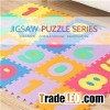 Wholesale High Density Eco-friendly Custom Print EVA / PE Puzzle Yoga Mat