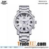 10 ATM Waterproof Titanium Chronograph Quartz Women Watches with Different Strap