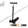 Pedal Kick Scooter For Children 4Wheel Kids Scooter Kick Scooter Aluminum Foot Scooter Rubber Wheels