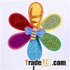 Flowers And Insects Glittering Pieces Smiling Face Wedding Festival Party Decoration Ornament Plasti