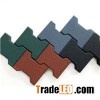 Epdm And Sbr Stable And I-shaped Rubber Tiles And Mats