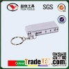 China Cheap Mini 0.5m Plasitc ABS Keychain Folder Rule Foldable Rule Folding Zigzag Rule