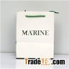 Promotional White Card With A Simple Handle Mini-gift Bag