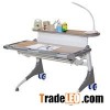 China Manufacturer Ready To Assemble Chipboard And Steel Kids Furniture Height And Desktop Adjustabl