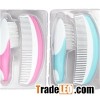 Double Color Comfortable Baby Hair Comb And Brush Set