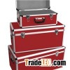 Aluminum Boxes, 3 Set, Colors Fold-down Carrying Handles, Lockable