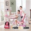 China Wholesale Knock-down Chipboard And Steel Kids Furniture Adjustable Children Ergonomic Growth S
