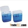 Cheap Student Double Hole Plastic Pencil Sharpener With Blister Card Package For Promotion
