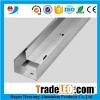Power Coated 6000 Series Natural Anodized Aluminum Extrusion Profiles With OEM/ODM