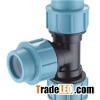 PP Compression Equal Tee For Water Supply & Irrigation