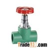 DIN8077/8078 Standard PN25 Green/White/Grey PPR Stop Valve For Water Supply Plumbing System