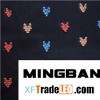 Navy Blue Yarn Dyed Chiffon