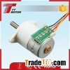 Home Appliance Usage Low Speed Low Noise DC12v Bipolar 18 Degree Stepper Motor With Gearbox