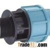 PP Compression Male Coupler / Coupling For Water Supply & Irrigation