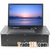Conference Table Carbon Steel 17" LCD Monitor Motorized Flip Up Lift With Screen & Keyboard & M