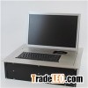High-classed Aluminum Alloy LCD Monitor Screen Motorized Flip Up System Device With Keyboard And Mou