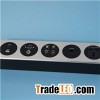 High Class Aluminum Alloy Multimedia Wall Mounted Socket Outlet Plate For Hotel