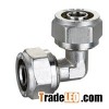 16mm,20mm,26mm,32mm Brass Compression Elbow Fittings For PEX-AL-PEX Multilayer Pipe