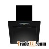 Side Wall Mounted Exhaust Ductless Touch Swith Without Remote Tempered Glass Range Cooking Hood
