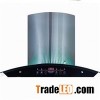 Brush Finished Chimney With LED Electrcty Saving Lamp With 3 Speeds Gas Sensor-soft Touch With Remot