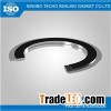 Ptfe Coated Metallic Camprofile Graphite Kamprofile Gasket