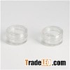 Transparent Small Cream Jar Use For Eye Cream Or Lip Balm