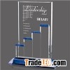 Blue Base Clear Acrylic Awards