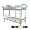 Modern KD Double Decker Metal Steel Frame Full Over Full Bunk Bed With Stairs Bed-M-60