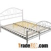 Comfortable Metal Bedroom Furniture Forged Panel Wrought Iron Bed BED-T-005