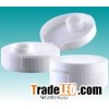 Flip Top Cap Bottles Skin Care Cream End Caps Mini White YD-409s