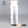 White Drawstring JOGGERS